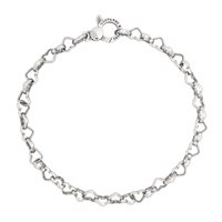 Armband Giovanni Raspini Dame Cuori in Silber 12619